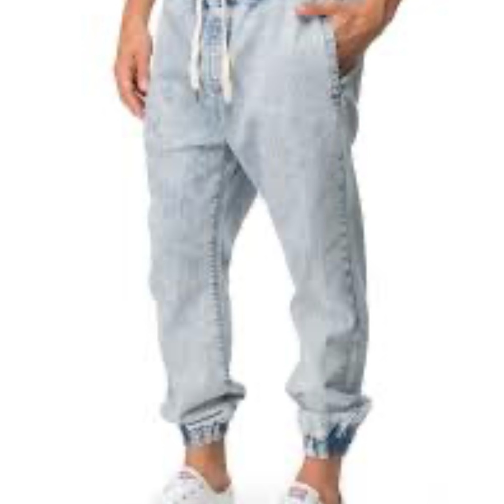 Men's Blue Levis Denim Jogger Jeans size L